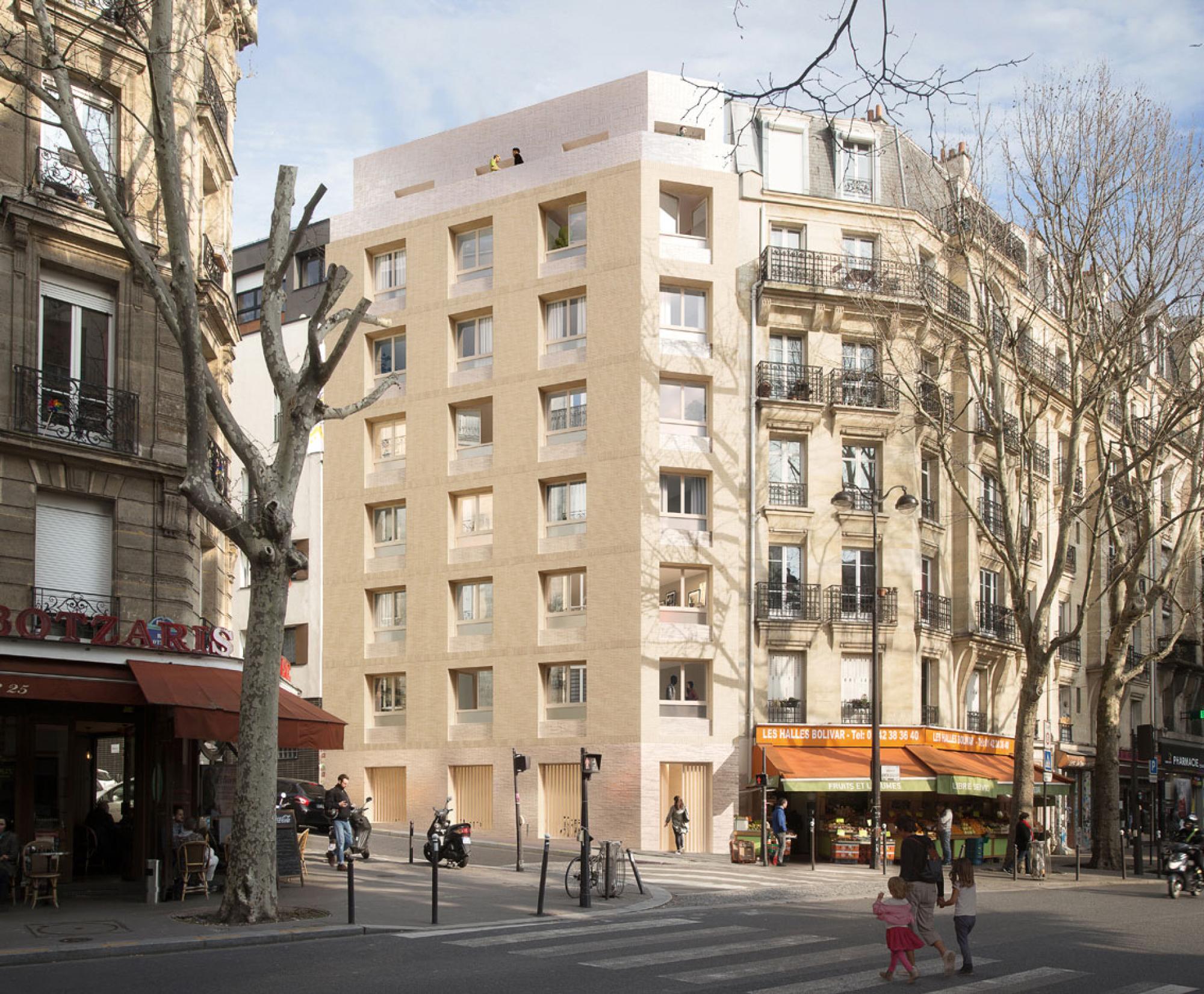 Immeuble 18 rue Pradier