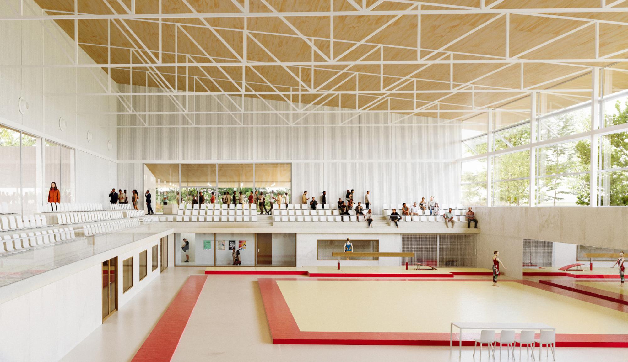 Perspective intérieure projet