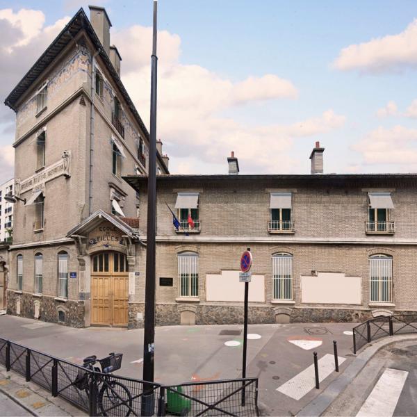 Entrée Groupe scolaire Romainville